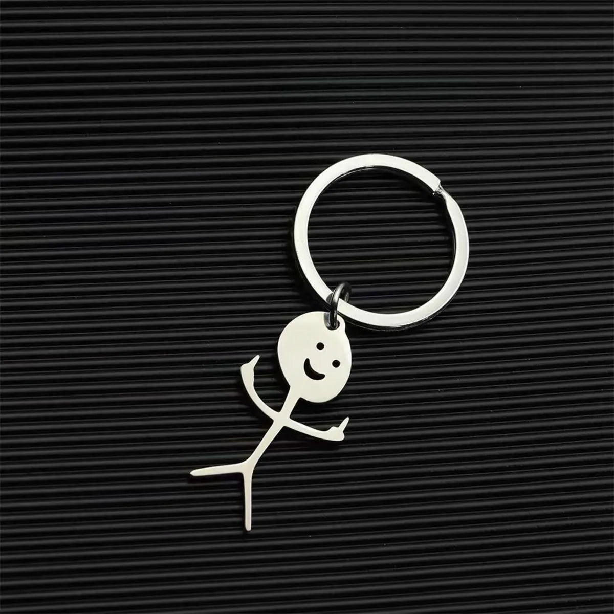 1 European And American Simple Graffiti Keychain Pendant