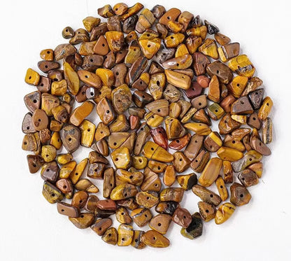 1 Pack Natural Stone Gravel Geometric Beads