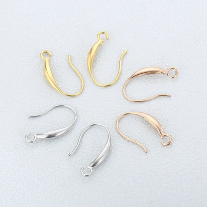 1 Pair Basic Geometric Plating Stainless Steel Ear Hook