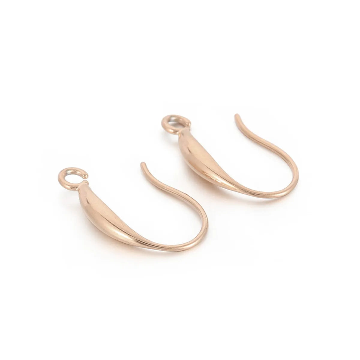 1 Pair Basic Geometric Plating Stainless Steel Ear Hook