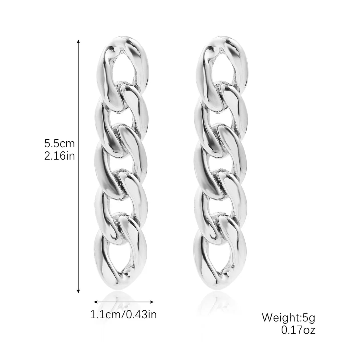 1 Pair Basic Modern Style Classic Style Geometric Solid Color Plating 304 Stainless Steel Arylic Drop Earrings