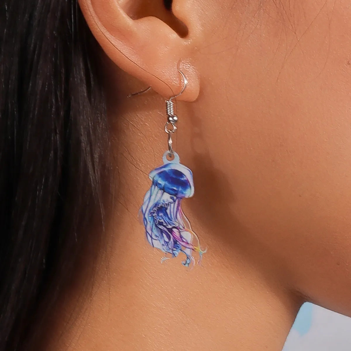 1 Pair Beach Octopus Zinc Alloy Drop Earrings