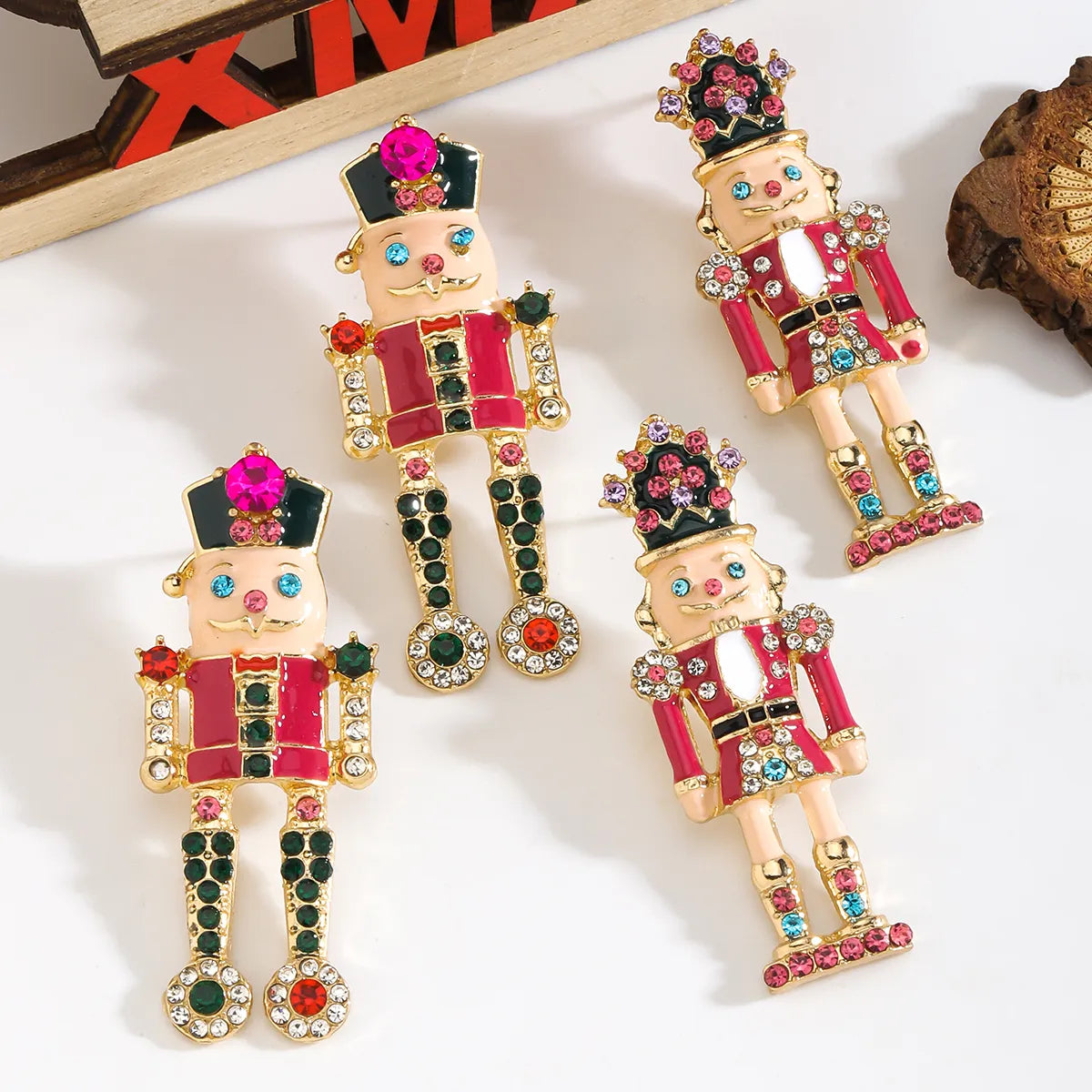 1 Pair Cartoon Style Cartoon Character Zinc Alloy Drop Earrings