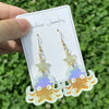 1 Pair Cartoon Style Cute Exaggerated Octopus Arylic Drop Earrings