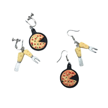 1 Pair Cartoon Style Saturday Resin Women's Earrings