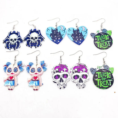 1 Pair Casual Cartoon Character Arylic Drop Earrings