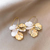 1 Pair Casual Commute Korean Style Petal Alloy Ear Hook