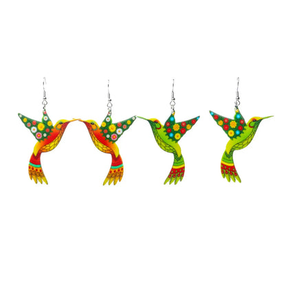 1 Pair Casual Elegant Bird Arylic Drop Earrings