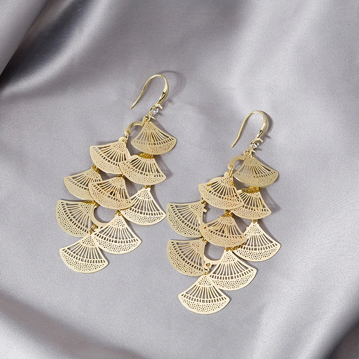 1 Pair Casual Geometric Alloy Plating Women'S Earrings