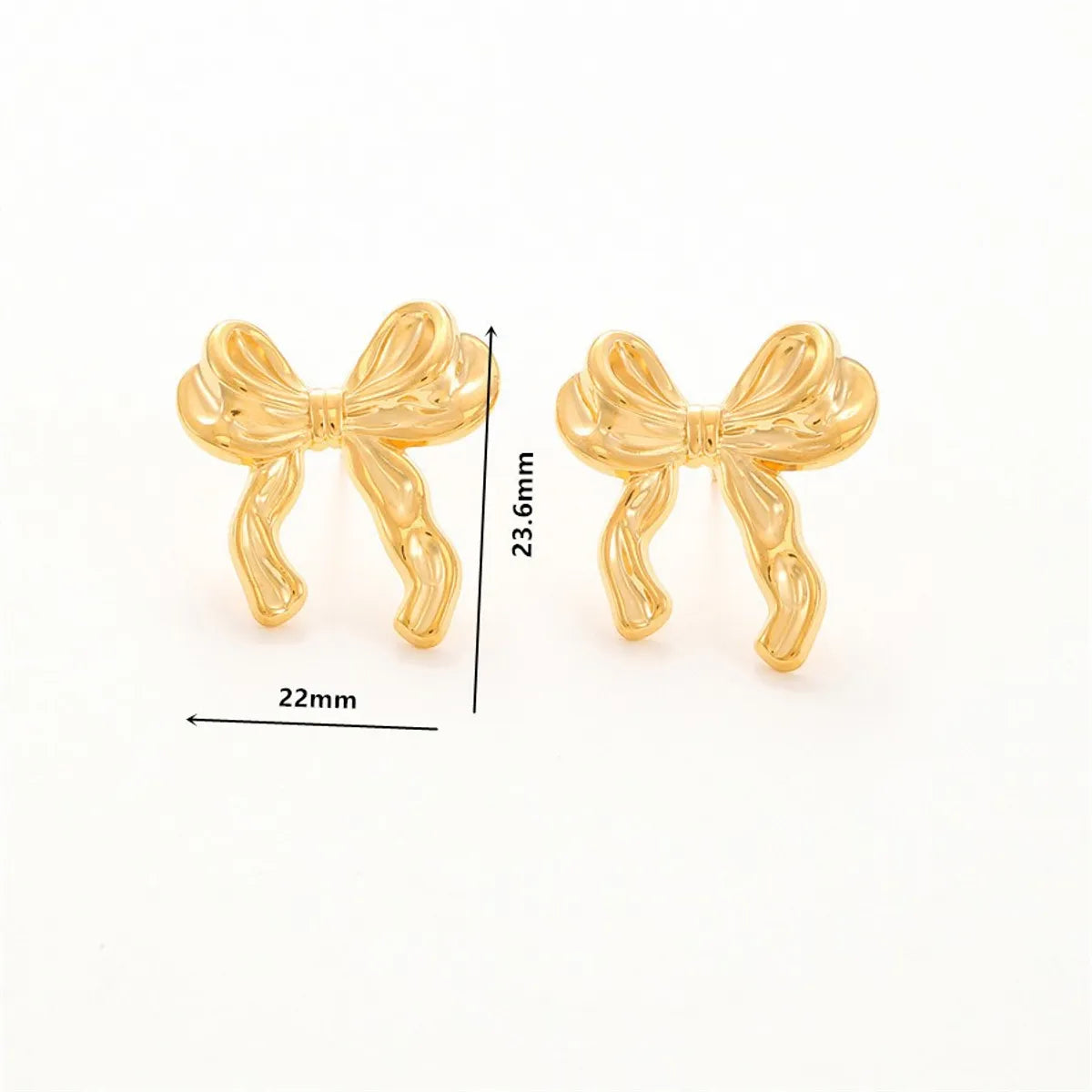 1 Pair Casual Retro Geometric Heart Shape Bow Knot Hollow Out Inlay Titanium Steel Pearl Zircon Earrings