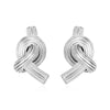 1 Pair Casual Simple Style Knot 304 Stainless Steel 18K Gold Plated Ear Studs