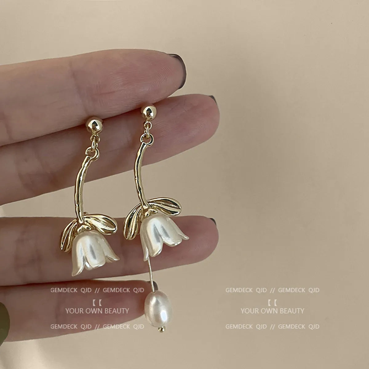 1 Pair Casual Sweet Heart Shape Flower Bow Knot Tassel Enamel Inlay Alloy Rhinestones Drop Earrings Ear Studs