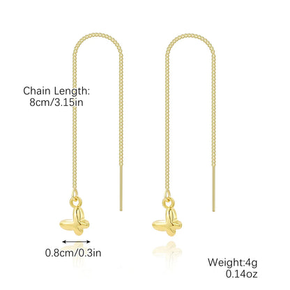 1 Pair Casual Sweet Moon Eye Bird Plating Inlay Alloy Crystal Pearl Zircon Ear Line