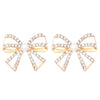 1 Pair Casual Sweet Simple Style Bow Knot Alloy Ear Studs