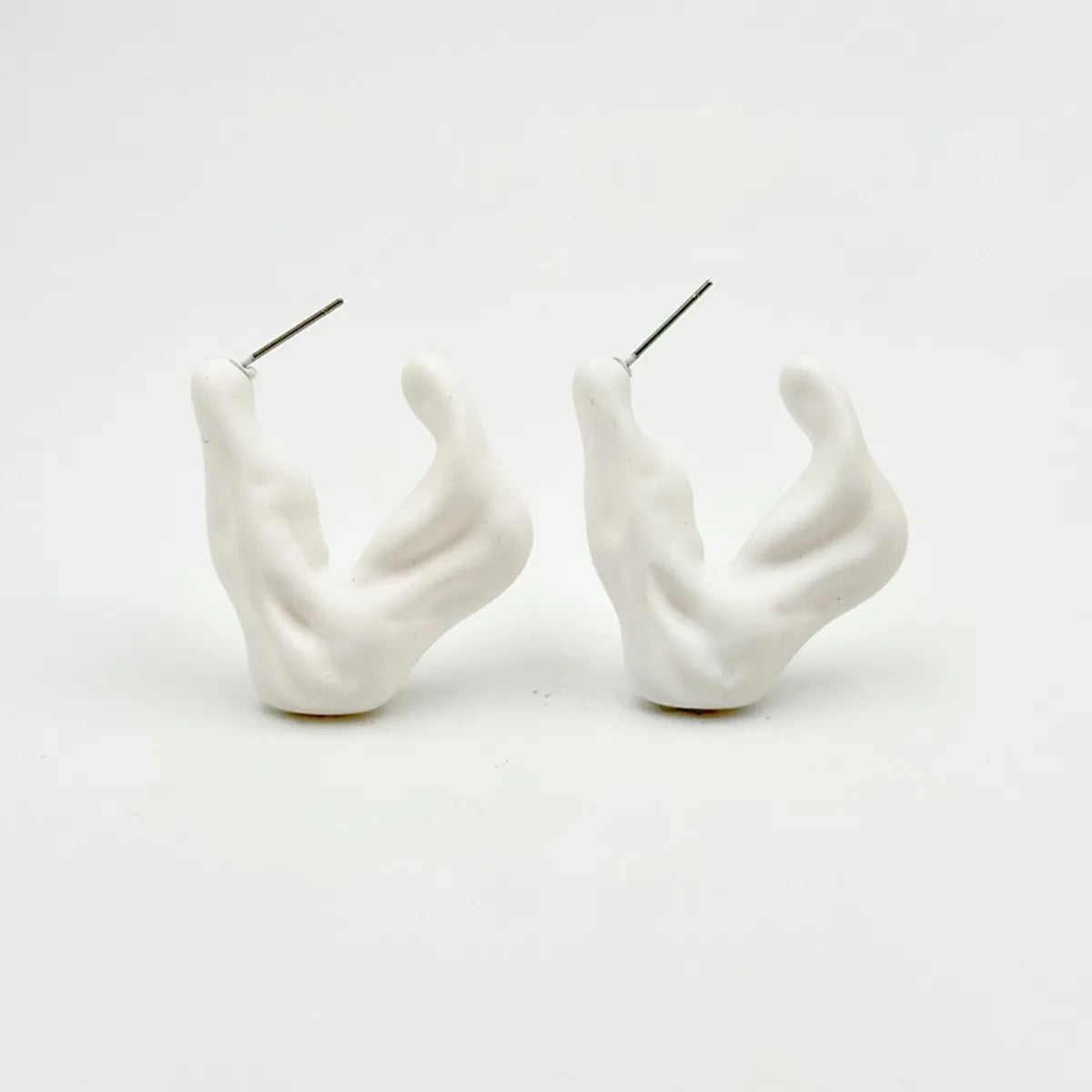 1 Pair Casual Sweet Simple Style Geometric Plating Arylic Ear Studs