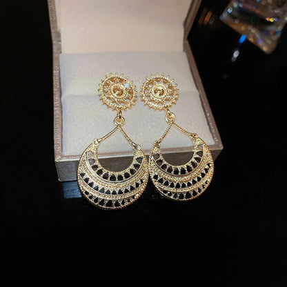 1 Pair Casual Vacation Geometric Alloy Drop Earrings