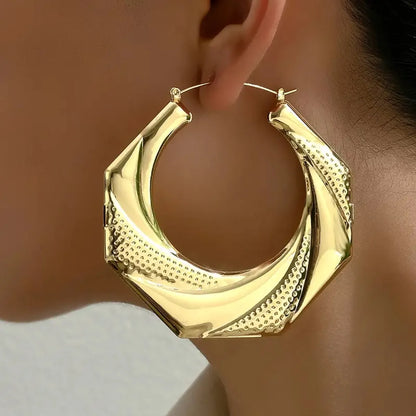 1 Pair Casual Vacation Geometric Irregular Alloy Drop Earrings