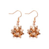 1 Pair Classic Style Geometric Santa Claus Snowflake Alloy Drop Earrings Ear Studs