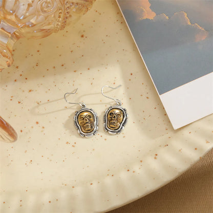 1 Pair Commute Cartoon Plating Alloy Gold Plated Drop Earrings