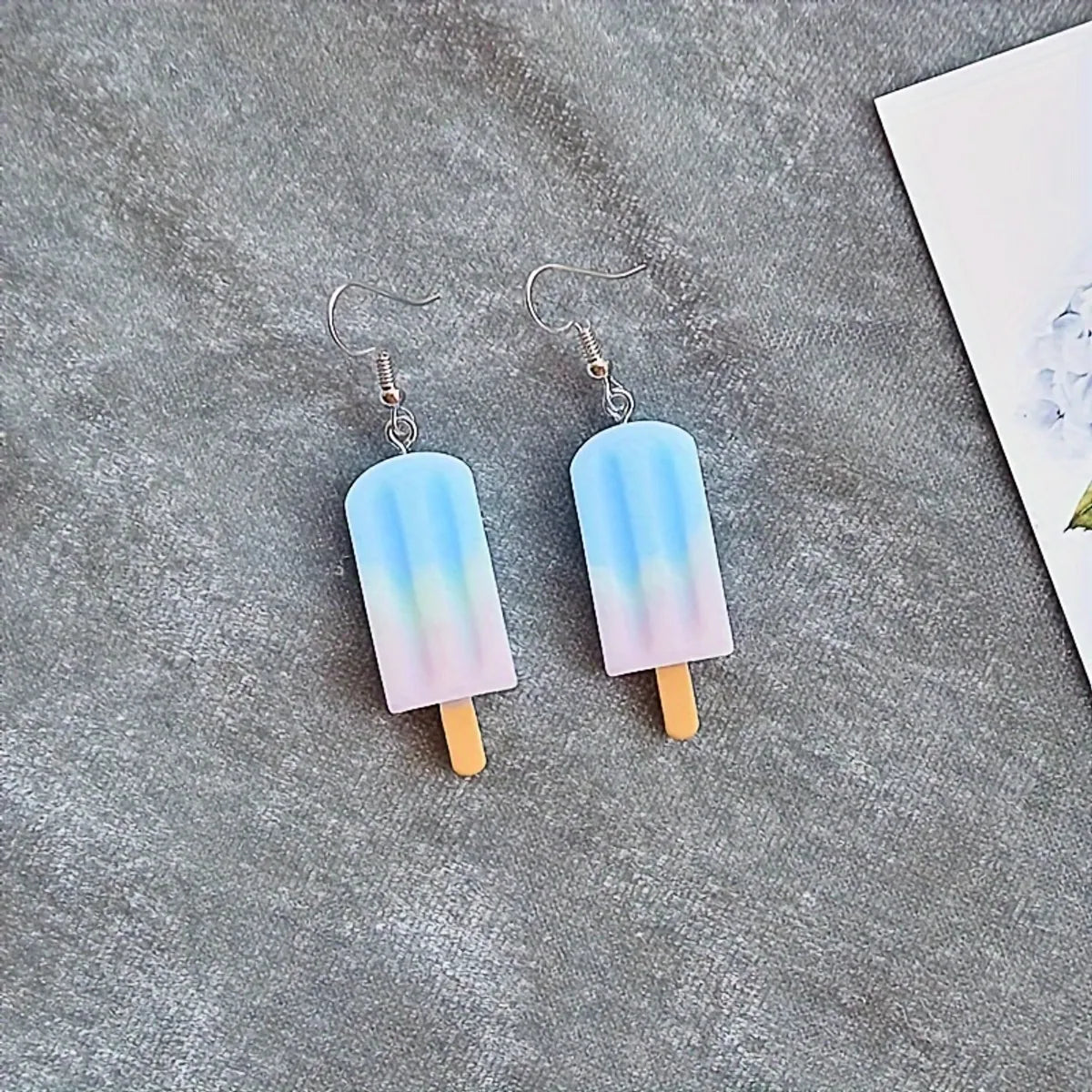 1 Pair Cute Cartoon Resin Drop Earrings