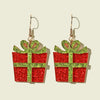 1 Pair Cute Christmas Tree Elk Arylic Drop Earrings