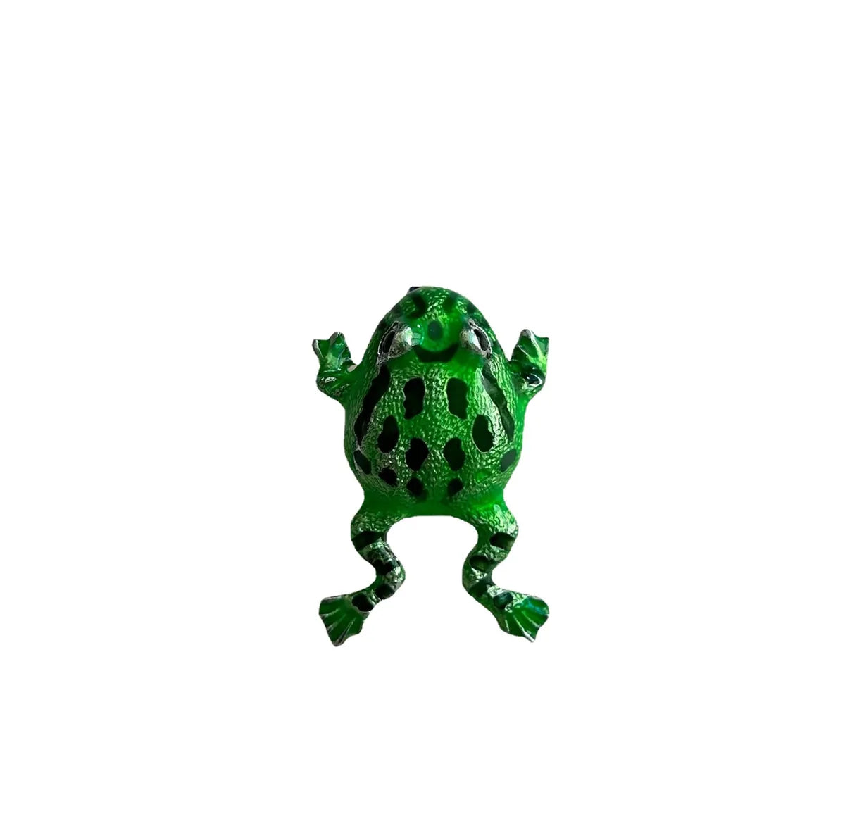 1 Pair Cute Frog Enamel Alloy Ear Studs