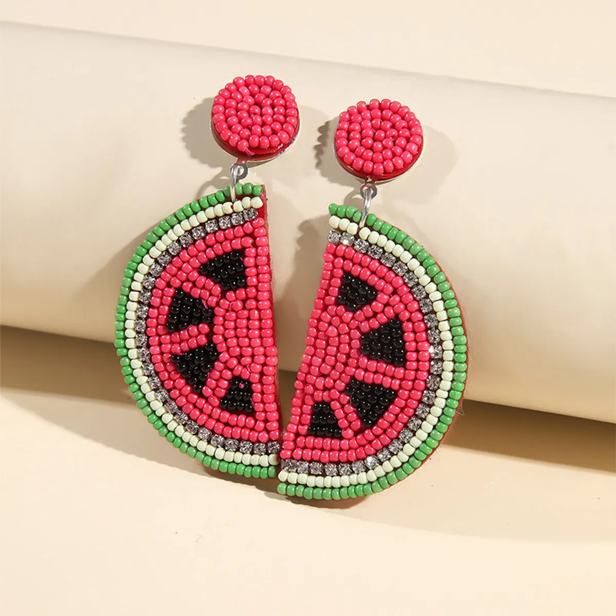 1 Pair Cute Fruit Arylic Drop Earrings