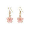 1 Pair Cute Lady Sweet Daisy Plating Copper Drop Earrings