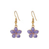 1 Pair Cute Lady Sweet Daisy Plating Copper Drop Earrings