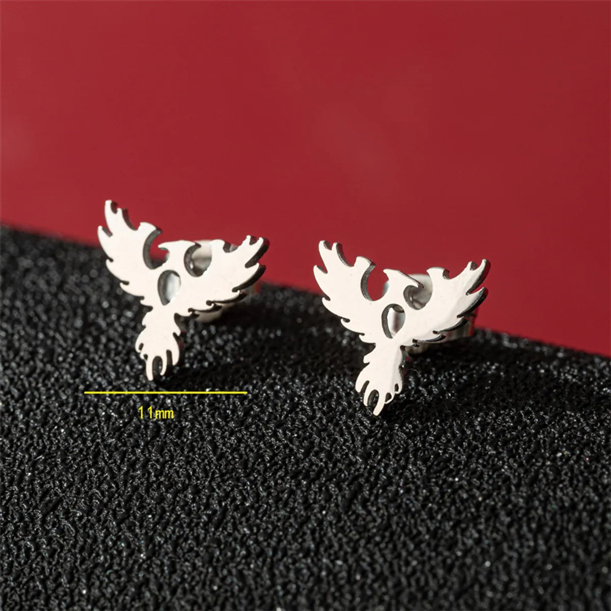 1 Pair Cute Modern Style Sweet Cat Tiger Spider Polishing Plating 304 Stainless Steel 18K Gold Plated Ear Studs