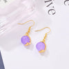 1 Pair Cute Shiny Animal Asymmetrical Alloy Drop Earrings