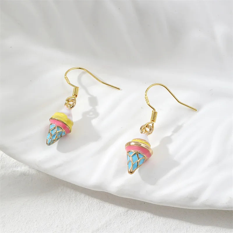 1 Pair Cute Simple Style Animal Alloy Drop Earrings