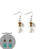 1 Pair Cute Simple Style Ghost Luminous Resin Drop Earrings