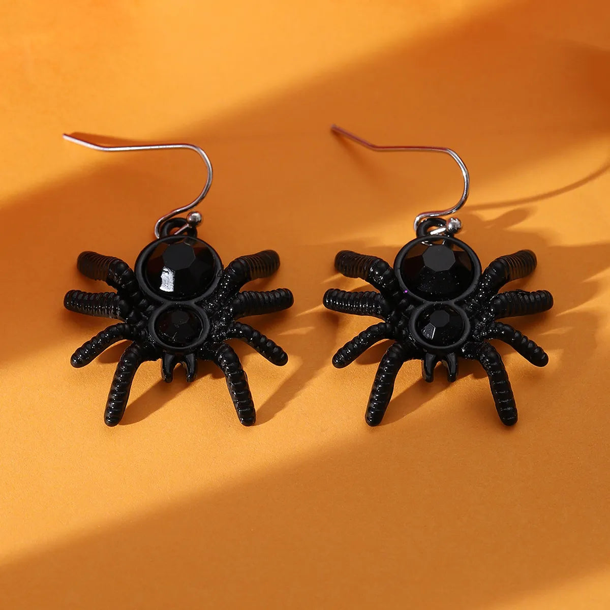 1 Pair Cute Simple Style Pumpkin Plating Alloy Drop Earrings