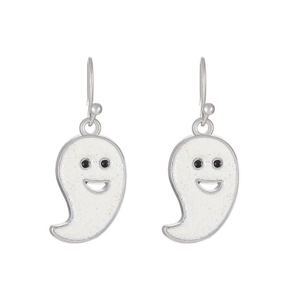 1 Pair Cute Simple Style Pumpkin Plating Alloy Drop Earrings