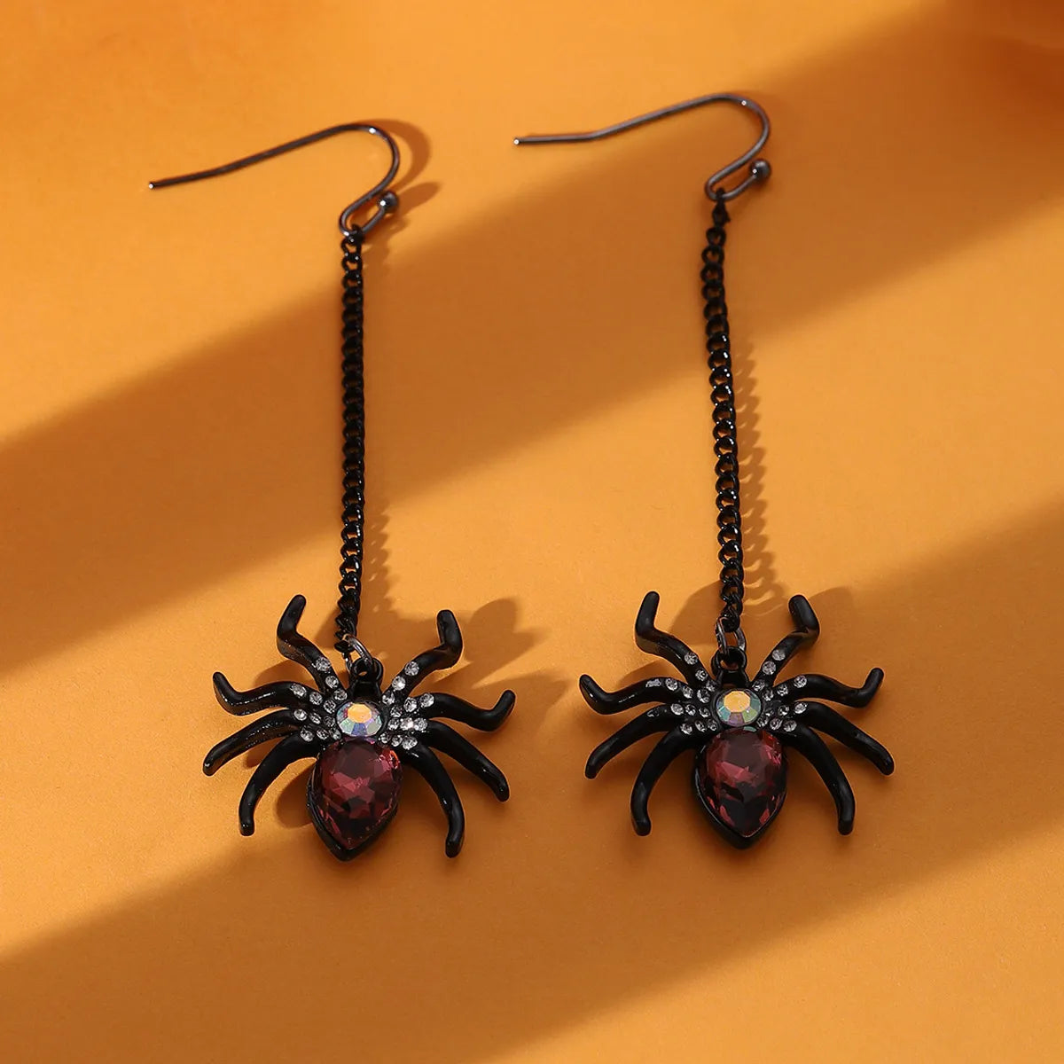 1 Pair Cute Simple Style Pumpkin Plating Alloy Drop Earrings