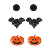 1 Pair Cute Simple Style Pumpkin Plating Alloy Drop Earrings