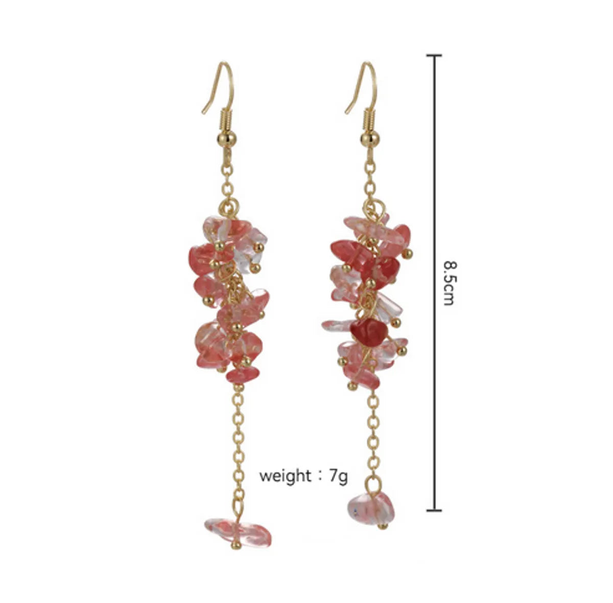 1 Pair Elegant Classic Style Irregular Alloy Drop Earrings