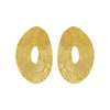 1 Pair Elegant Irregular Plating Alloy Gold Plated Drop Earrings