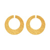 1 Pair Elegant Irregular Plating Alloy Gold Plated Drop Earrings