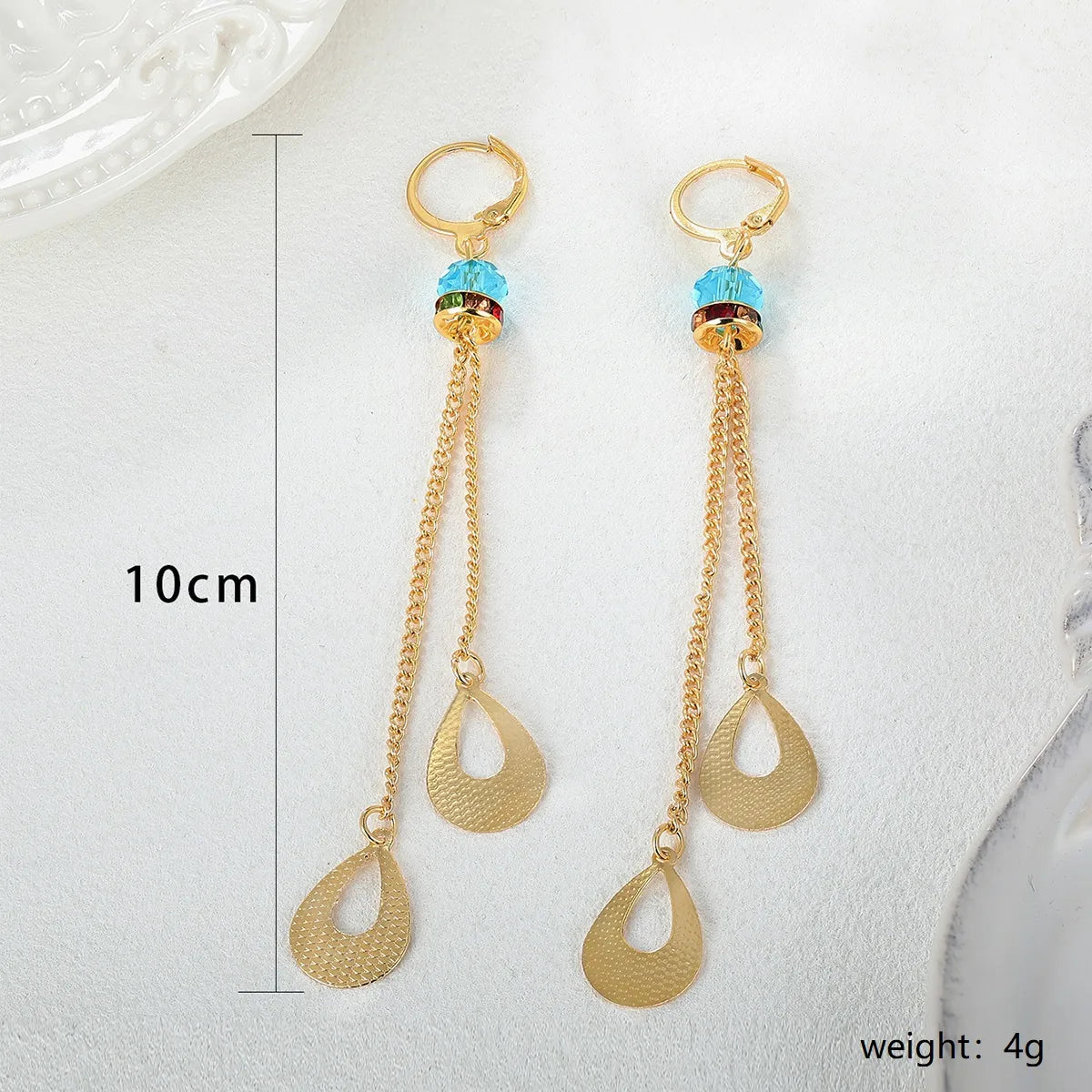 1 Pair Elegant Sweet Streetwear Star Inlay Copper Rhinestones Zircon 18K Gold Plated Drop Earrings