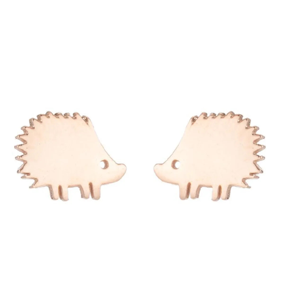 1 Pair Fashion Animal Plating 304 Stainless Steel 18K Gold Plated Ear Studs