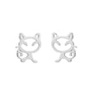 1 Pair Fashion Animal Plating 304 Stainless Steel 18K Gold Plated Ear Studs