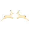 1 Pair Fashion Animal Plating 304 Stainless Steel 18K Gold Plated Ear Studs