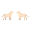 1 Pair Fashion Animal Plating 304 Stainless Steel 18K Gold Plated Ear Studs