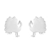 1 Pair Fashion Animal Plating 304 Stainless Steel 18K Gold Plated Ear Studs