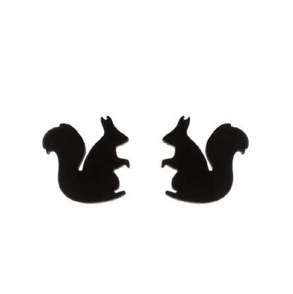 1 Pair Fashion Animal Plating 304 Stainless Steel 18K Gold Plated Ear Studs