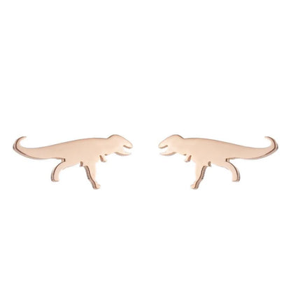 1 Pair Fashion Animal Plating 304 Stainless Steel 18K Gold Plated Ear Studs