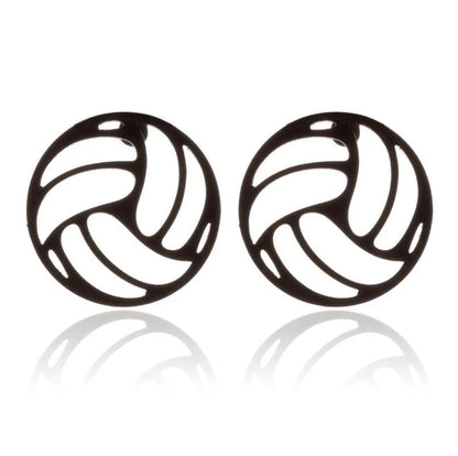 1 Pair Fashion Ball Stainless Steel Plating Ear Studs