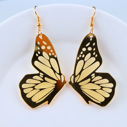 1 Pair Fashion Butterfly Arylic Women's Drop Earrings